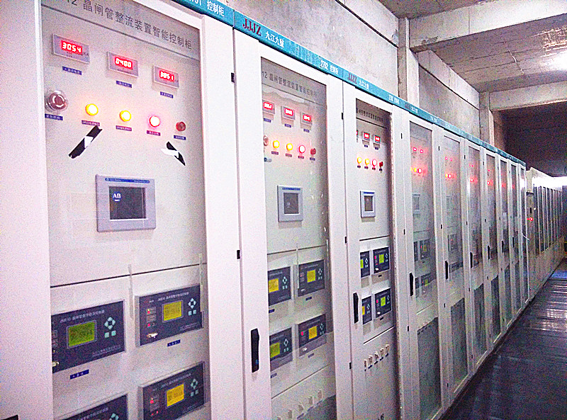 KZX10系列晶闸管整流装置智能控制柜现场布置